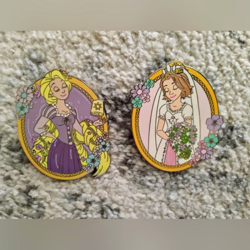 Rapunzel Fantasy Pin Set